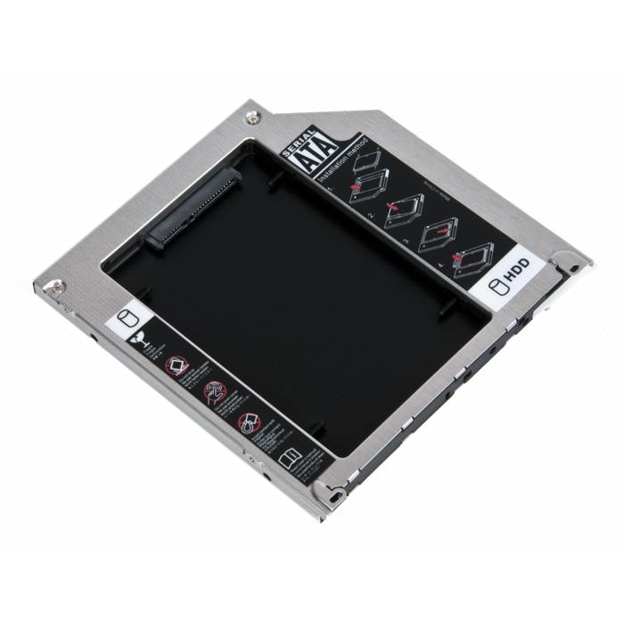 Adaptateur Ultra-Slim Optibay pour disque SATA 2,5" 