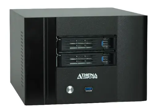 [INTBOITMINAS2] Boîtier Micro Tour 2 Baies Externe Hot swap